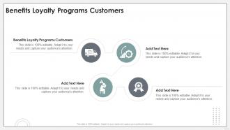 Benefits Loyalty Programs Customers In Powerpoint And Google Slides Cpb