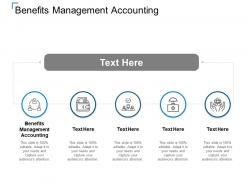 Benefits management accounting ppt powerpoint presentation show layouts cpb