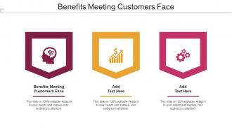 Benefits Meeting Customers Face Ppt Powerpoint Presentation File Picture Cpb