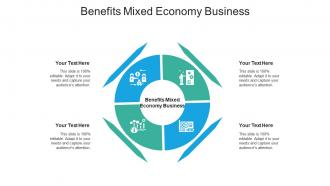 Benefits mixed economy business ppt powerpoint presentation summary infographic template cpb