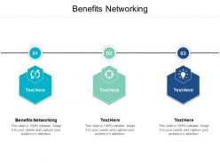 Benefits networking ppt powerpoint presentation ideas deck cpb