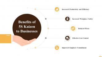 Benefits Of 5S Kaizen To Businesses Training Ppt