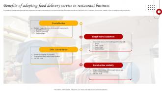 Benefits Of Adopting Food Delivery Service In Restaurant Business