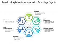 Benefits of agile model for information technology projects