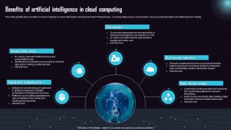 Benefits Of Artificial Intelligence In Cloud Computing
