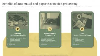Benefits Of Automated And Paperless Invoice Processing