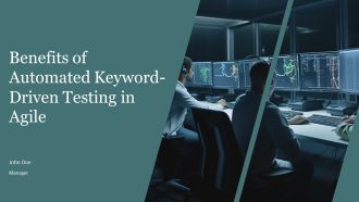 Benefits Of Automated Keyword Driven Testing In Agile PPT Outline AT