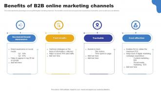 Benefits Of B2B Online Marketing Channels