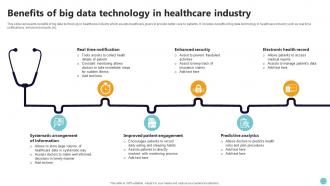 Benefits Of Big Data Technology In Healthcare Industry