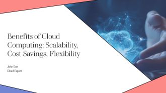 Benefits Of Cloud Computing Scalability Cost Savings Flexibility PPT Graphics AT