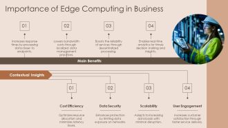 Benefits Of Combining Edge Computing Solutions PPT Summary AT Ideas Impressive