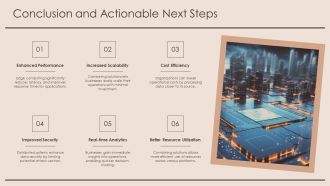 Benefits Of Combining Edge Computing Solutions PPT Summary AT Captivating Impressive