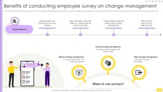 Benefits Of Conducting Employee Survey Communication Mastery Fostering Strategic CM SS