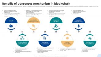 Benefits Of Consensus Mechanism In Blockchain Consensus Mechanisms In Blockchain BCT SS V