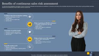 Benefits Of Continuous Sales Risk Assessment Implementing Sales Risk Mitigation Planning