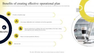 Benefits Of Creating Effective Operational Plan Contents Operational Plan