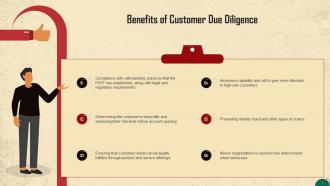 Benefits Of Customer Due Diligence Training Ppt