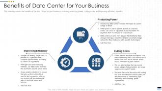 Benefits of data center for your business data center it ppt powerpoint presentation styles