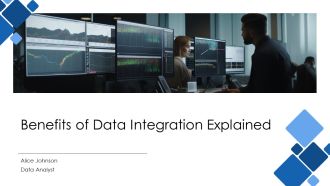 Benefits Of Data Integration Explained PPT Guidelines AT
