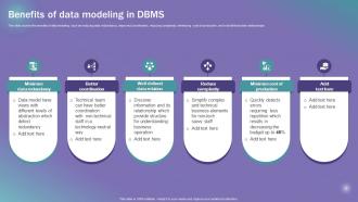 Benefits Of Data Modeling In DBMS Data Modeling Techniques