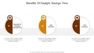 Benefits Of Daylight Savings Time In Powerpoint And Google Slides Cpb