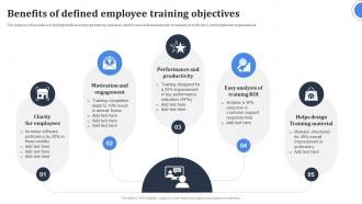 Benefits Of Defined Employee Training Objectives