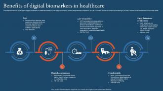 Benefits Of Digital Biomarkers In Healthcare Ppt Slides Design Templates