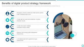 Benefits Of Digital Product Strategy Framework