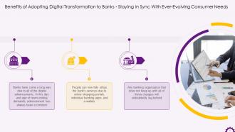 Benefits Of Digital Transformation To Banks Training Ppt