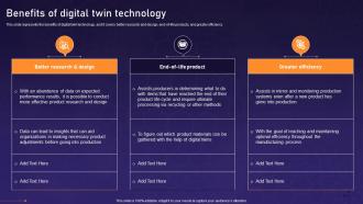 Benefits Of Digital Twin Technology Asset Digital Twin