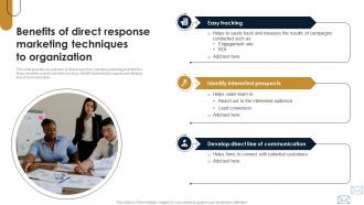 Benefits Of Direct Response Marketing Techniques To Organization Direct Response Marketing