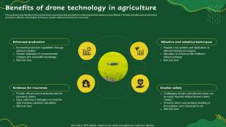 Benefits Of Drone Technology In Agriculture