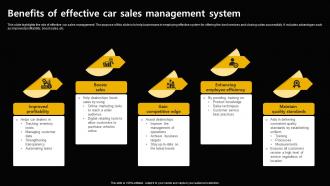 Benefits Of Effective Car Sales Management System