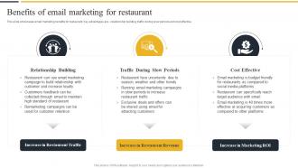 Benefits Of Email Marketing For Restaurant Strategic Marketing Guide