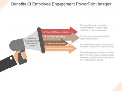 Benefits of employee engagement powerpoint images