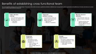 Benefits Of Establishing Cross Functional Team