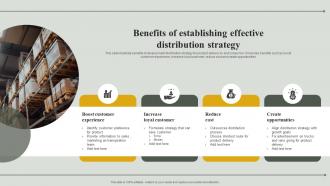 Benefits Of Establishing Effective Distribution Strategy