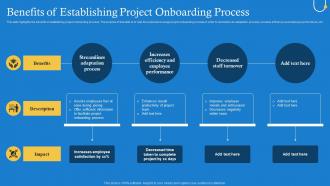 Benefits Of Establishing Project Onboarding Process