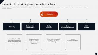 Benefits Of Everything As A Service Technology Modern Technologies
