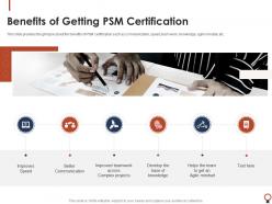 Benefits of getting psm certification professional scrum master certification training it