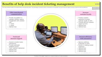 Benefits Of Help Desk Incident Ticketing Management