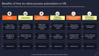 Benefits Of Hire To Retire Process Automation In HR