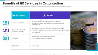 Benefits Of HR Services In Organization