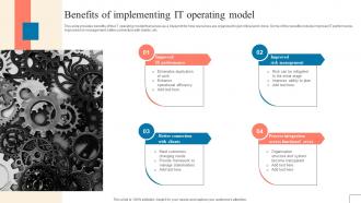 Benefits Of Implementing IT Operating Model