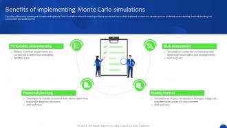 Benefits Of Implementing Monte Carlo Unlocking The Power Of Prescriptive Data Analytics SS
