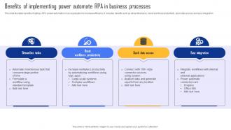 Benefits Of Implementing Power Automate RPA In Business Processes
