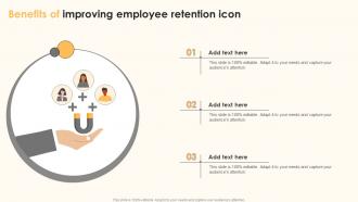 Benefits Of Improving Employee Retention Icon
