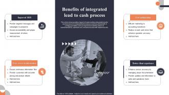 Benefits Of Integrated Lead To Cash Process
