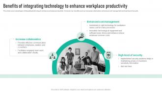 Benefits Of Integrating Technology Employee Engagement Program Strategy SS V