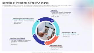 Benefits Of Investing In Pre IPO Shares